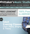 Learning Centre Whittaker's Music Studio
