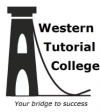 Learning and Exam Centre Western Tutorial College