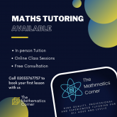Online Tutoring The Mathematics Corner